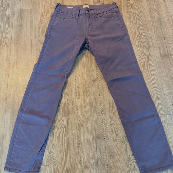 J. Crew 484 Slim-fit garment-dyed five-pocket pant - 31x32 - Dusty Navy - Picture 2 of 3